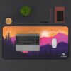 🌅 SkillPad Sunset – Tapis de Souris Gaming Épuré & Inspirant