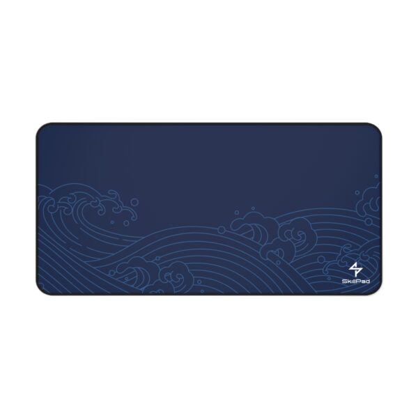 🌊 SkillPad Blue Wave – Tapis de Souris Gaming Épuré & Élégant