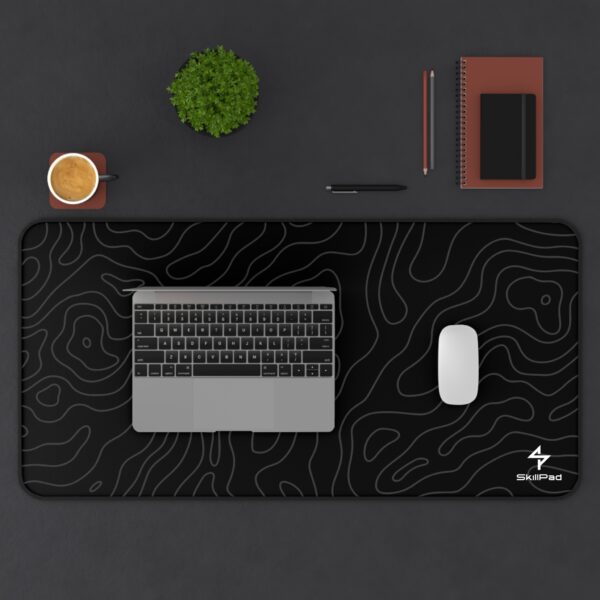 🖤 SkillPad Flux – Tapis de Souris Gaming Abstrait & Fluide